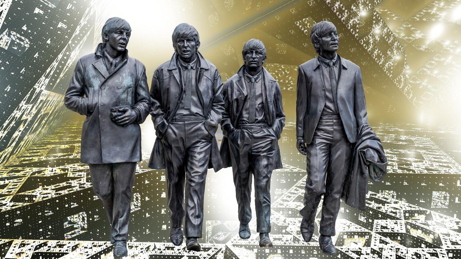 Beatles statue