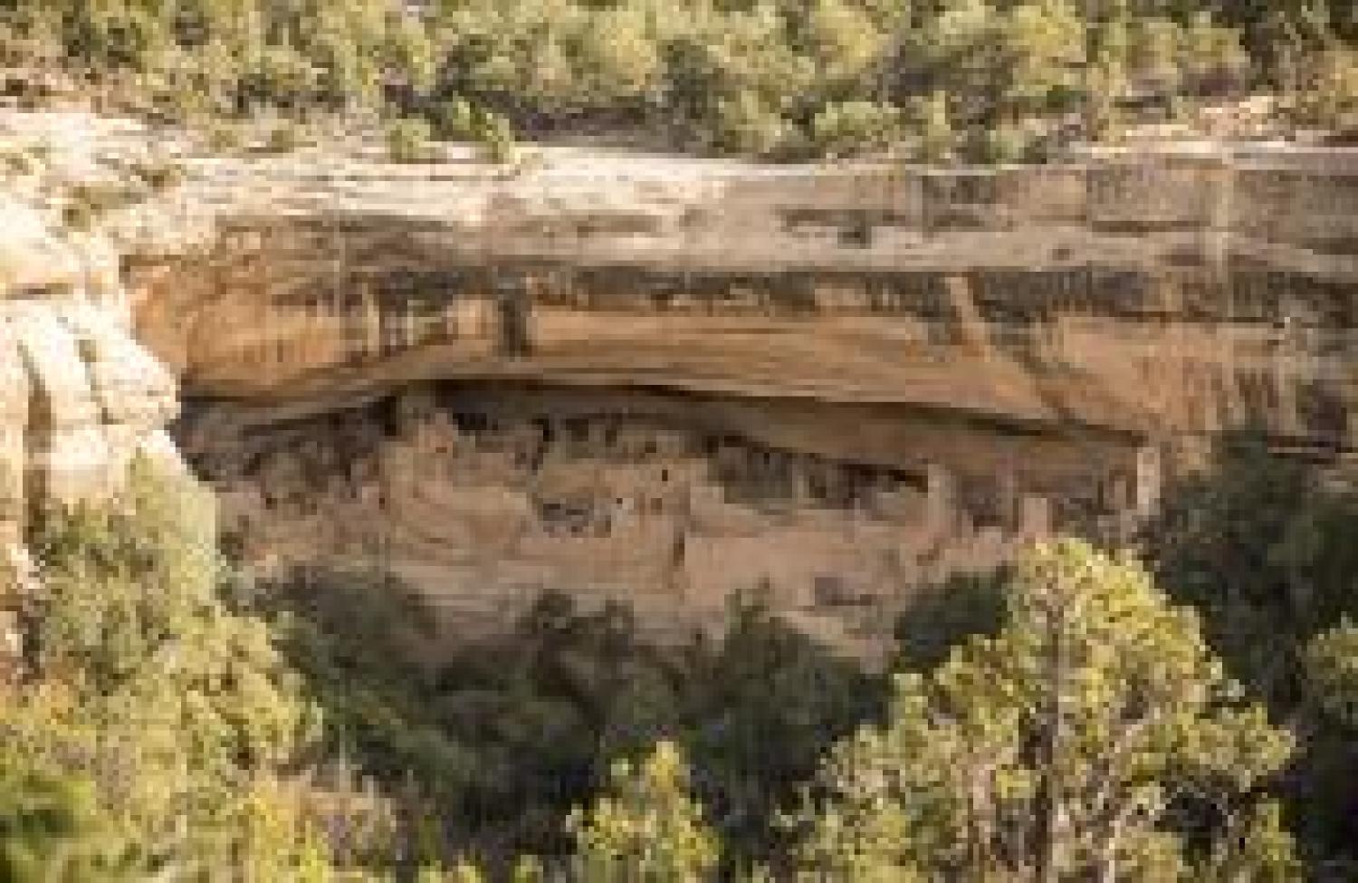 cliff dwelling at Mesa Verde