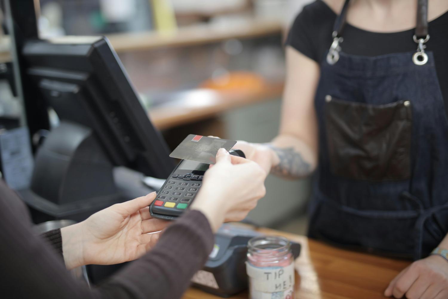 A payment transaction.
