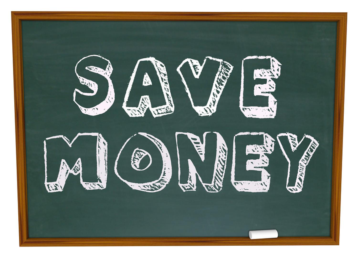Save money