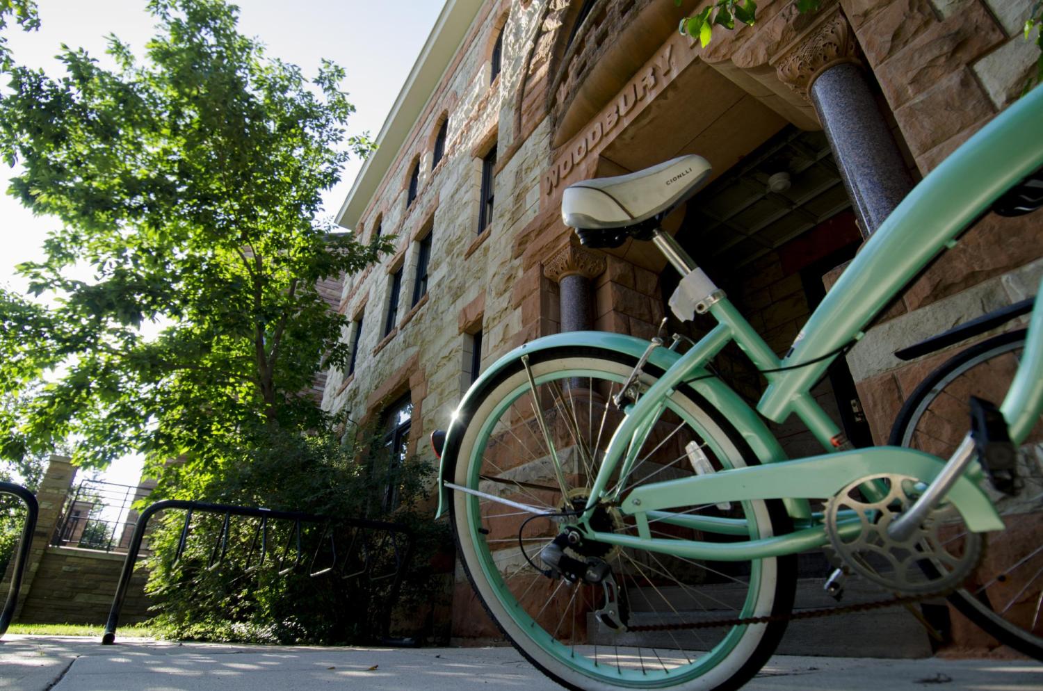 Bike on campus
