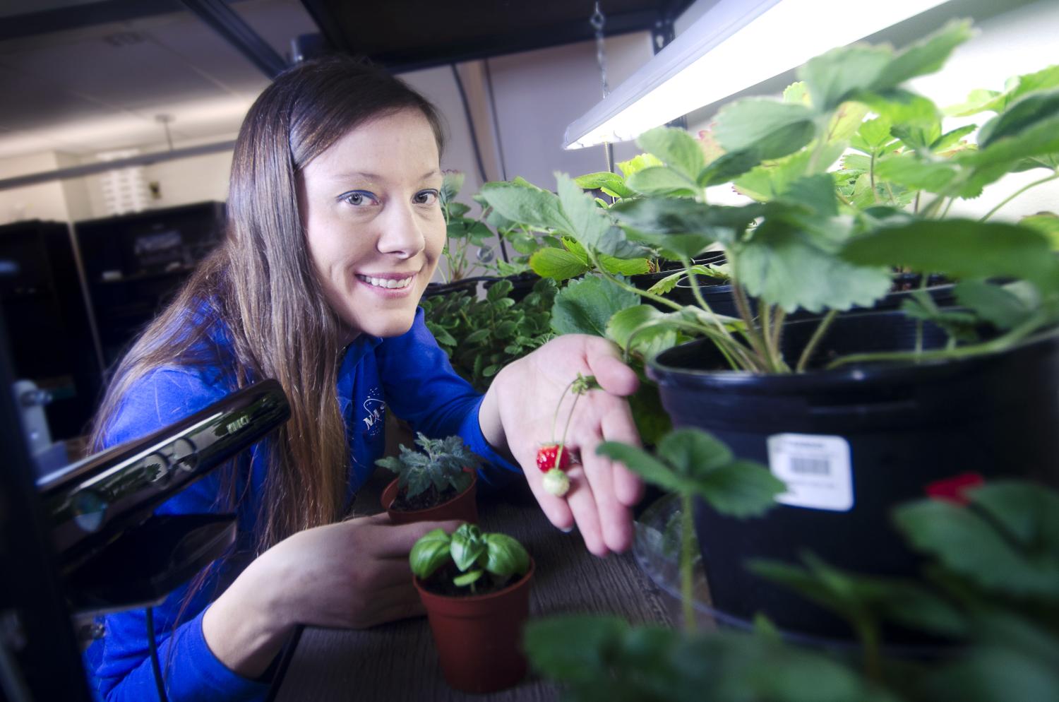 student space gardening