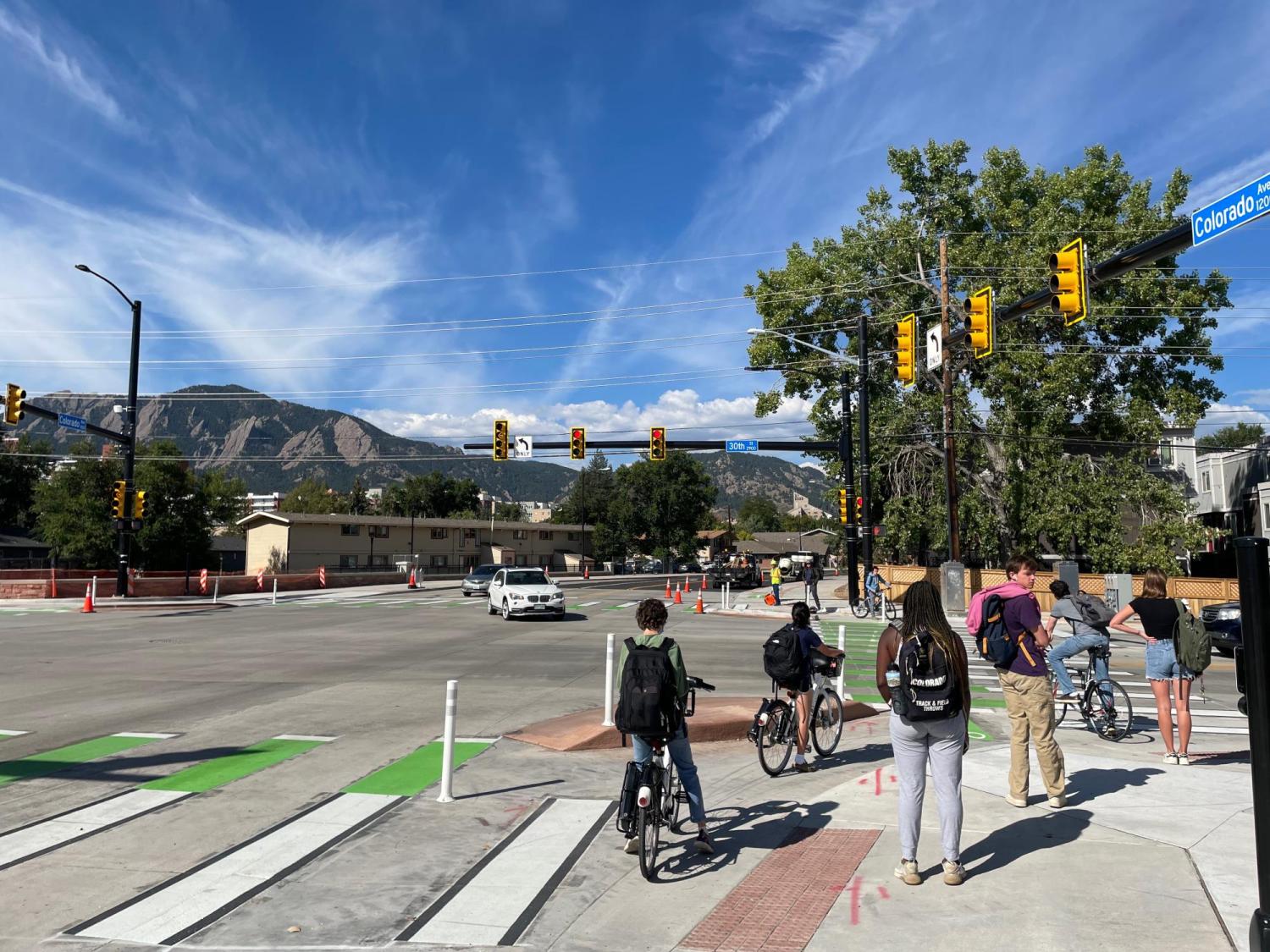 30th and Colorado intersection