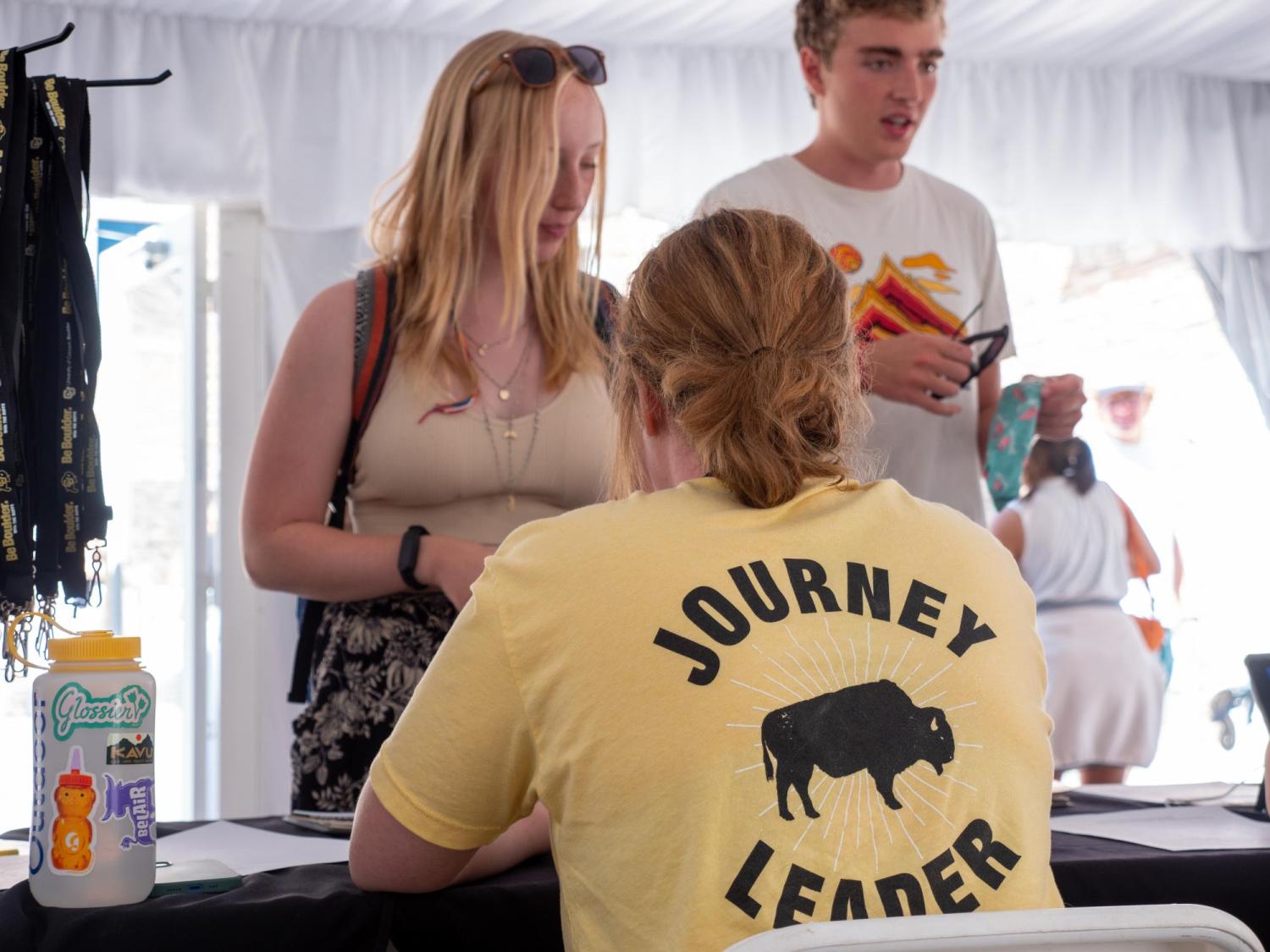 CU Boulder first year students continue to move in with help from their supportive parents on the third day of Welcome Week.