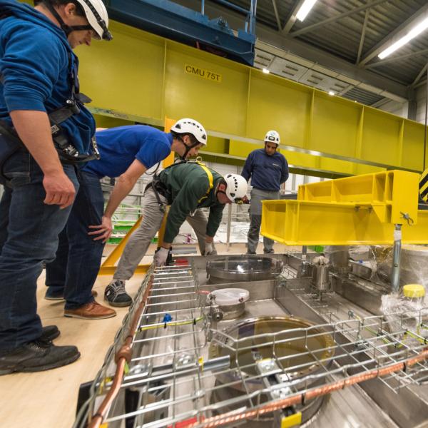 researchers at the Long-Baseline Neutrino Facility