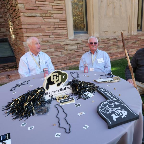 Students, alumni and families celebrated Homecoming weekend on the CU Boulder campus on Saturday, Nov. 9, 2019. (Photo by Glenn Asakawa/University of Colorado)