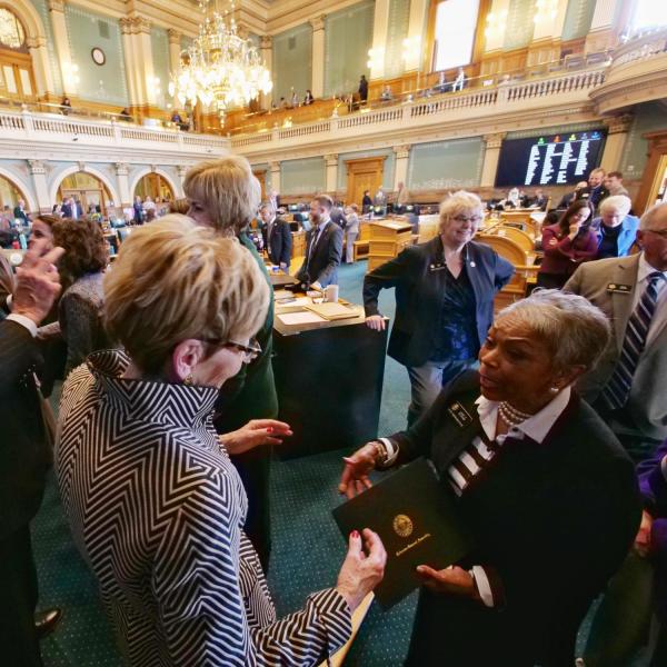 Scenes from CU Advocacy Day at the Capitol 2019. Photo by Glenn Asakawa.