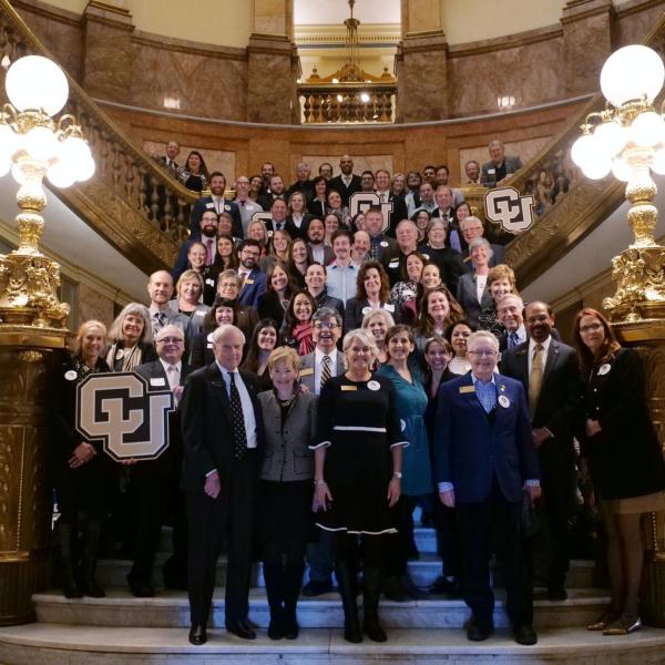 Scenes from CU Advocacy Day at the Capitol 2019. Photo by Glenn Asakawa.