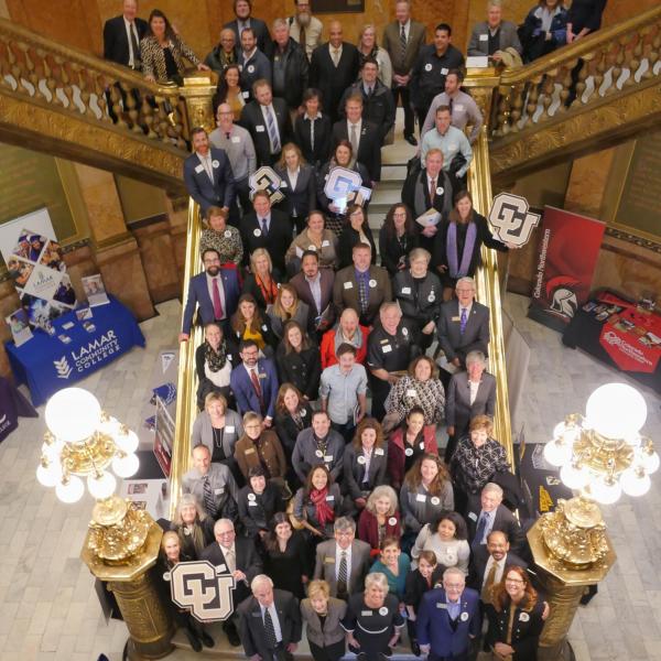 Scenes from CU Advocacy Day at the Capitol 2019. Photo by Glenn Asakawa.