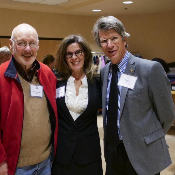 Allan Franklin (left), Erika Gulyas (center), and Paul Beale (right) pose for a group photo during the 2019 BFA Excellence Awards & Reception.