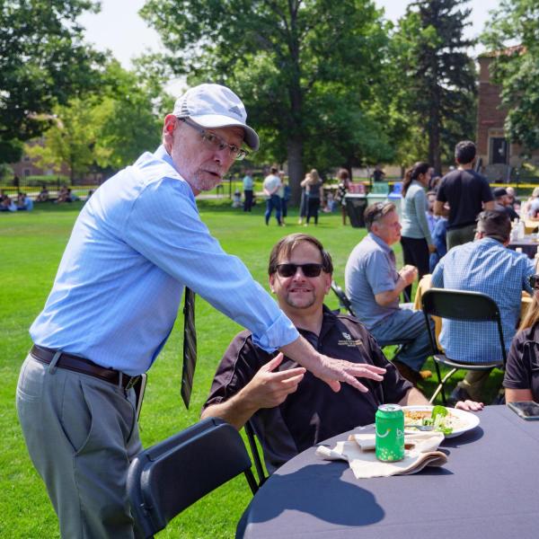 Buffs Back Together faculty and staff appreciation event at CU Boulder.