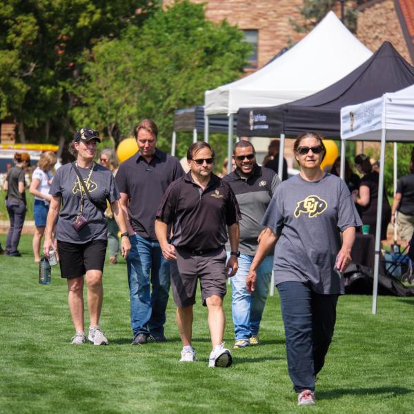 Buffs Back Together faculty and staff appreciation event at CU Boulder.