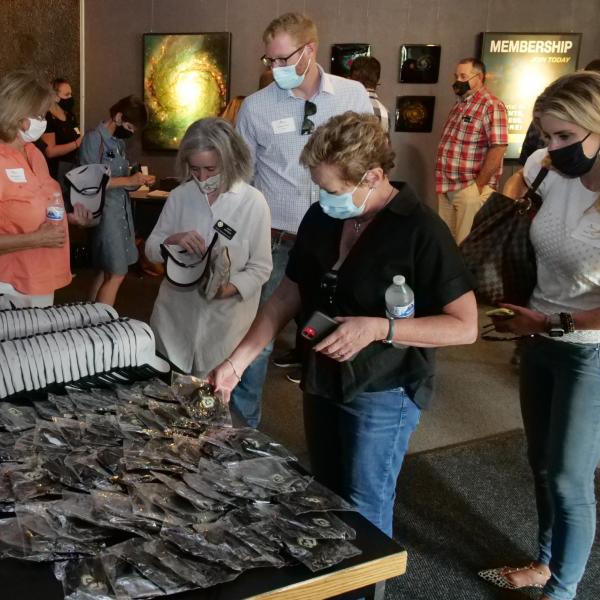 Members of the Colorado Competitive Council visit the Fiske Planetarium. (Photo: Casey A. Cass/University of Colorado)