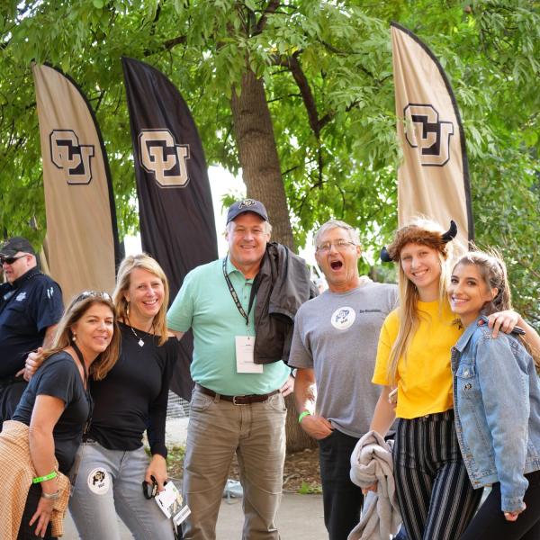 Tailgating during Family Weekend 2017