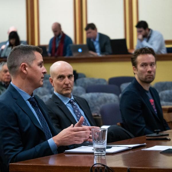 The University of Colorado Law School hosts a field hearing of the House Judiciary Subcommittee on Antitrust, Commercial and Administrative Law on Friday, Jan. 17, 2020. (Photo by Patrick Campbell/University of Colorado)