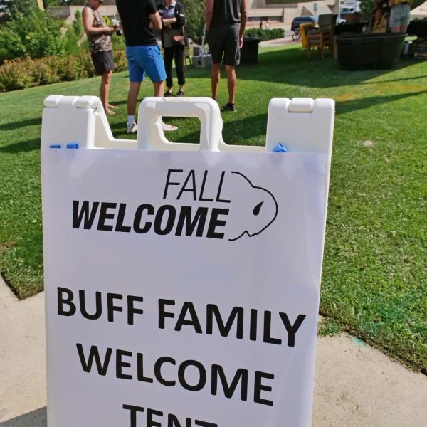 The 2021 Fall Move-In week at CU Boulder. (Photo by Casey A. Cass/University of Colorado)