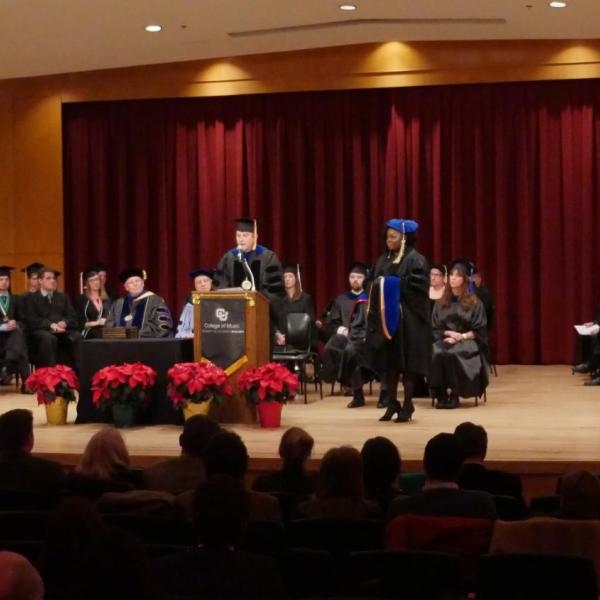 College of Music graduate recognition ceremony