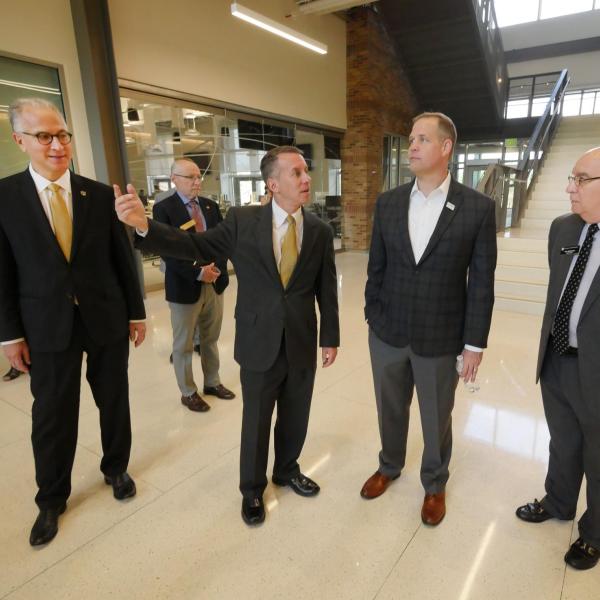 NASA Administrator explores future of aerospace engineering at new campus building