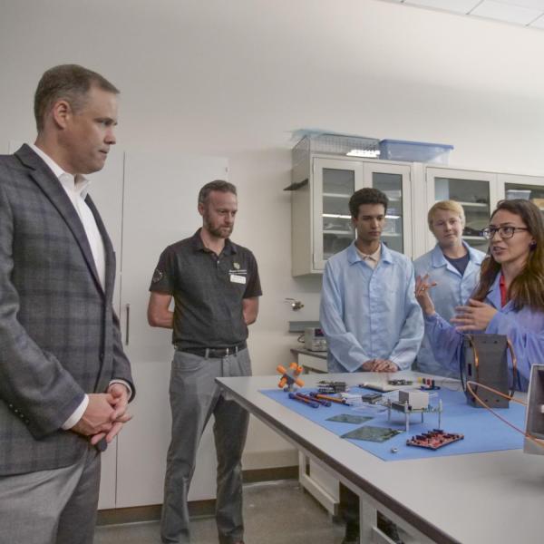 NASA Administrator explores future of aerospace engineering at new campus building