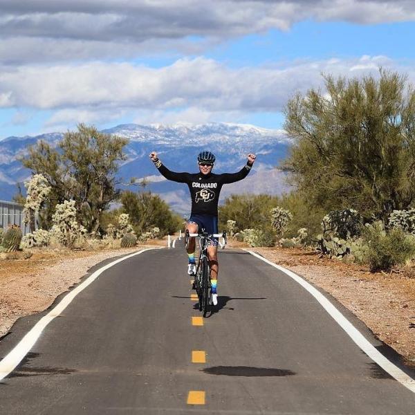 Hopefully the roads in Boulder look like this soon! Photo by @CU_Cycling_Team.