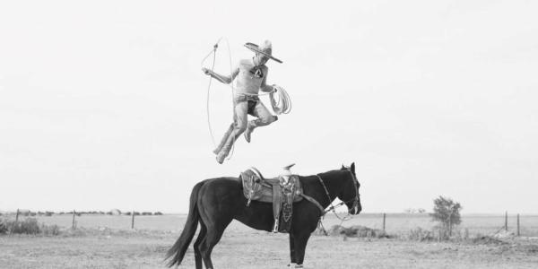 A participant in charrería, the national sport of Mexico also known as Mexican rodeo