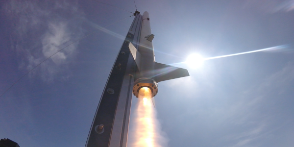 10-foot rocket launching