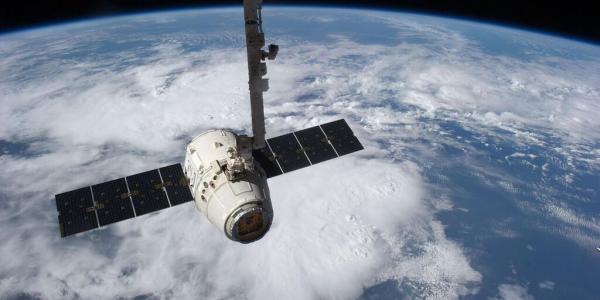 SpaceX Dragon capsule.