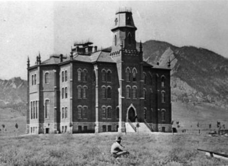 Historical photo of Old Main