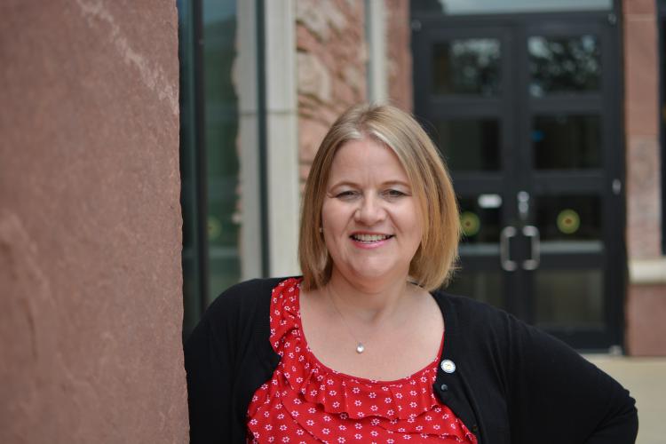 ruthe farmer on the University of Colorado Boulder campus