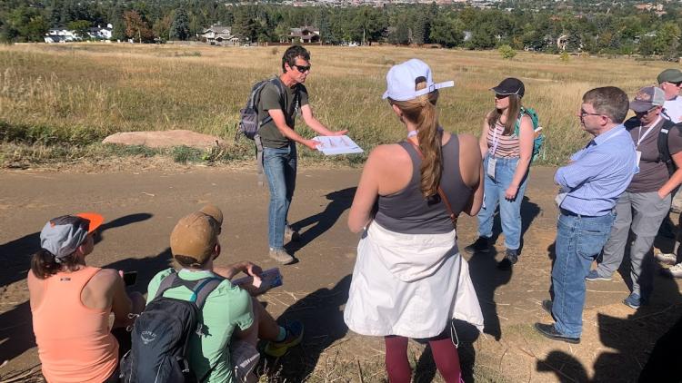 Hike with a scientist at Chautuaqua park in Boulder