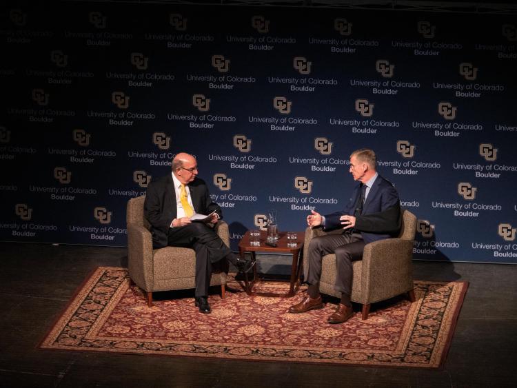 Chancellor Phil DiStefano and Stanley McChrystal