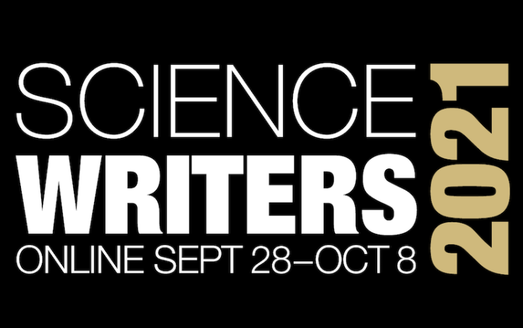 ScienceWriters 2021 logo