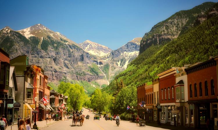 Stock image of Telluride