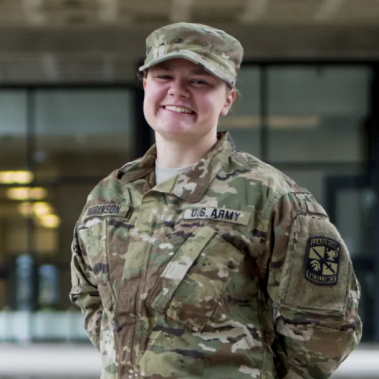 Brooke Robinson student cadet