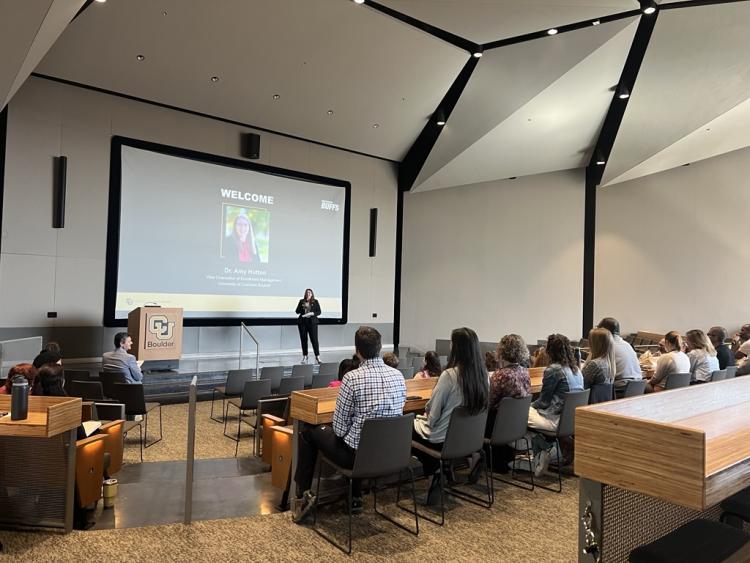 advisors, faculty and staff at the CU & CC Connection 2025 event