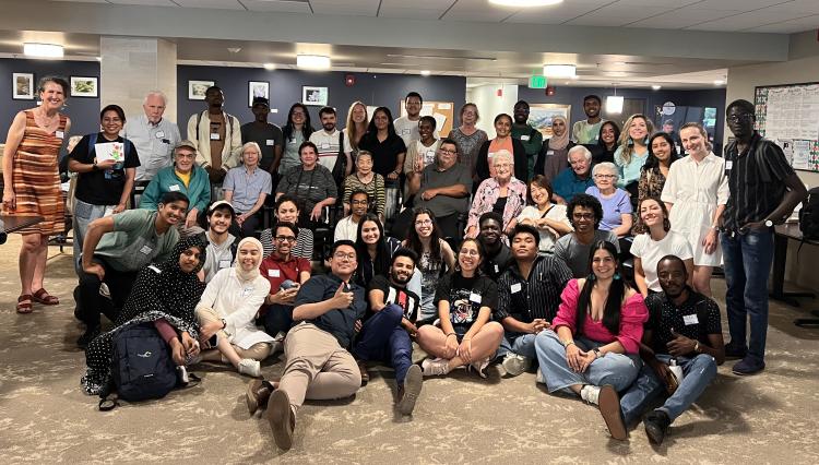 International Fulbright grantees visit Golden West Senior Living as part of their service-learning project