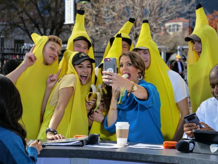 Scene from Homecoming 2018. Photo by Glenn Asakawa.