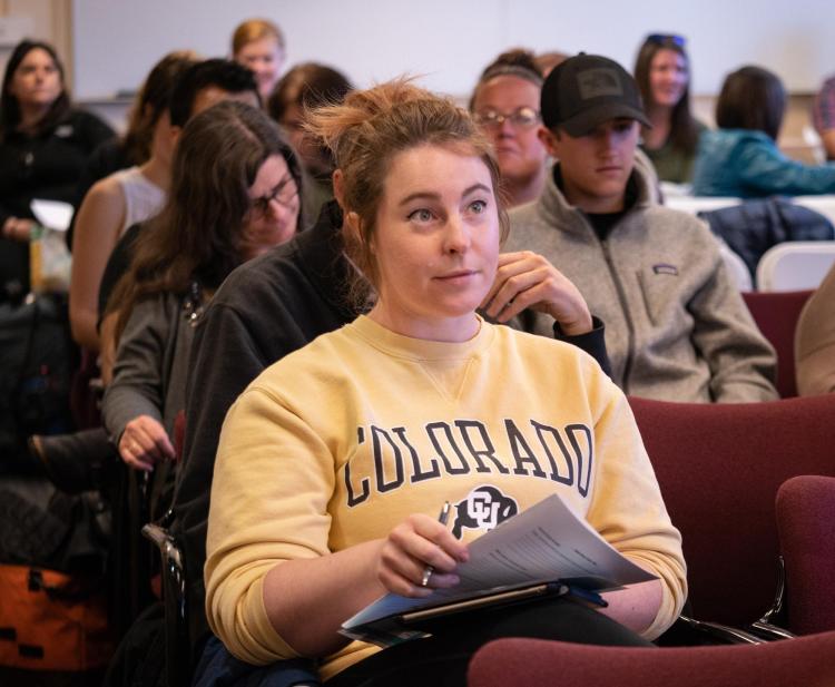 Student listens in on Diversity and Inclusion Summit session
