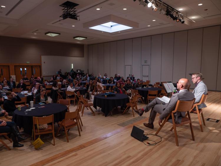 No Cake for You: Anti-Discrimination Law after Masterpiece, CU law professors lead a discussion on the high-profile cake baking case. Photo by Glenn Asakawa.