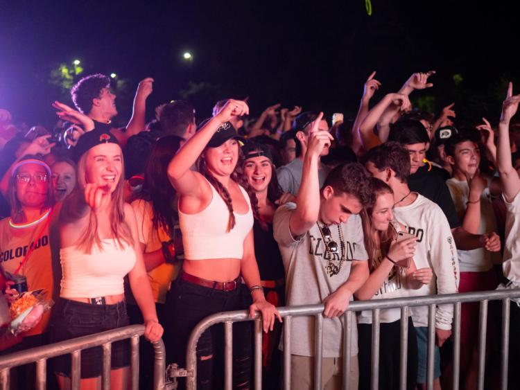 Scenes from the 2019 Black and Gold Bash. (Photo by Glenn Asakawa/University of Colorado)