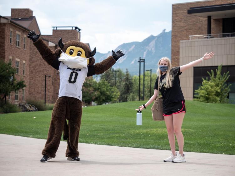 chip with masked students