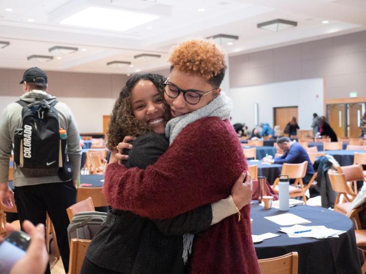 Speakers, staff and participants immerse themselves in the CU Boulder 2020 Spring Diversity Summit. (Photo by Glenn Asakawa/University of Colorado)