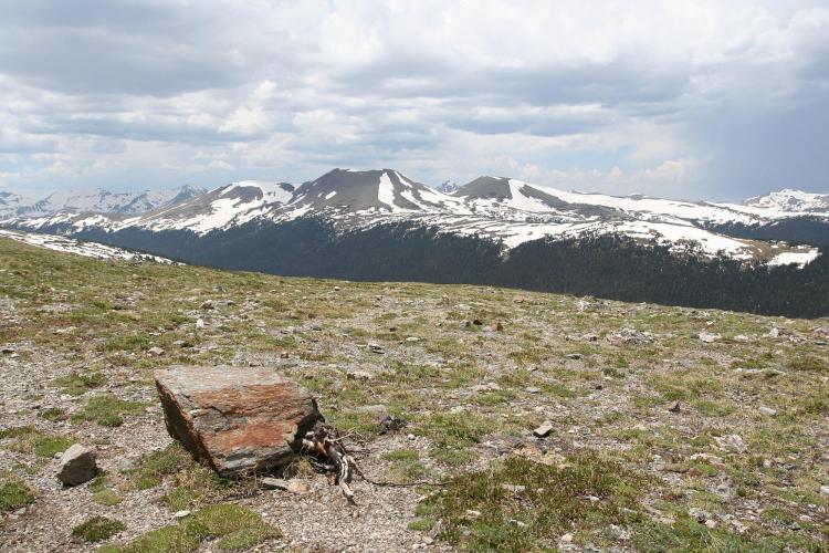 An alpine landscape in Colorado.