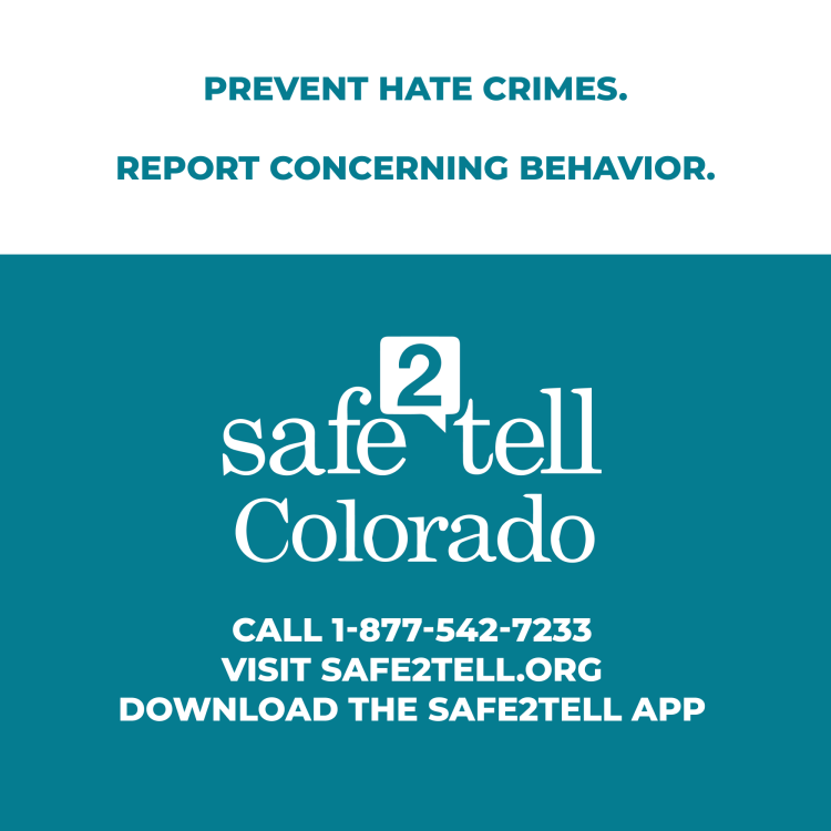 Safe2Tell sample graphics for Instagram campaign