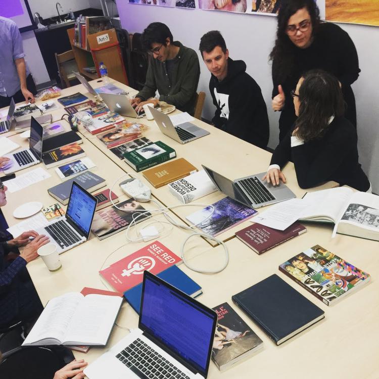 From @cubouldercmci on Instagram: #internationalwomensday! We celebrated by checking out an Art+Feminism Wikipedia Edit-A-Thon.