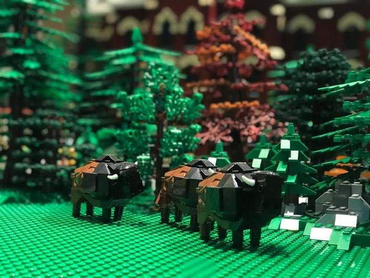 From @coachlindseymalone on Instagram | Lego exhibit at CU Heritage Center