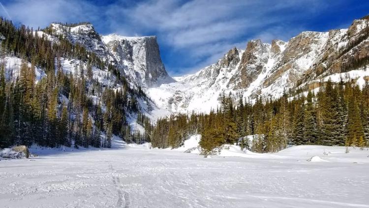 From @ladylaraine Instagram | Dream Lake, Rocky Mountain National Forest
