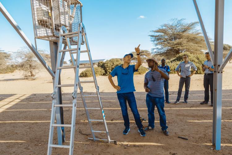 CU Boulder faculty inspecting groundwater sources in northern Kenya