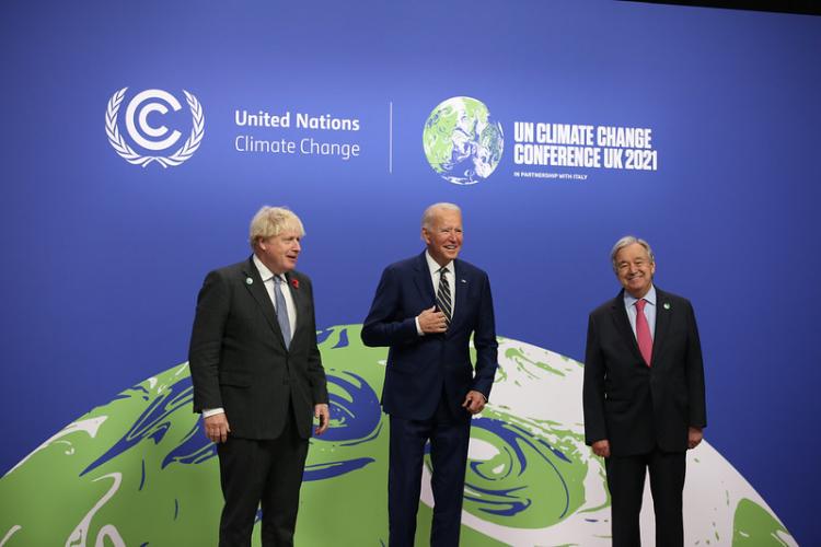 Leaders of state gather at COP26