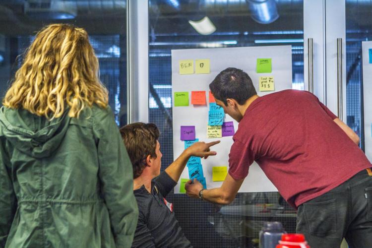 Design for America students collaborate on project